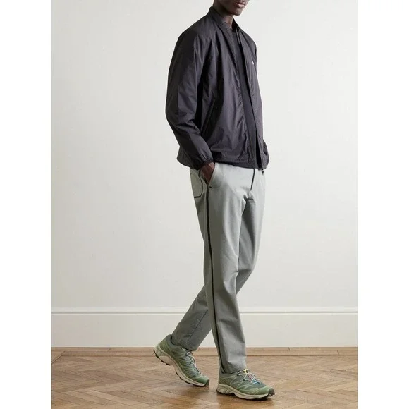 Outerknown Apex Pants Mens XL 36x30 Nylon Blend Stretch Grey Water Repel Pull On